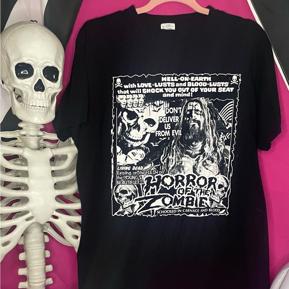 Horror of the Zombie Rob Zombie T Shirt